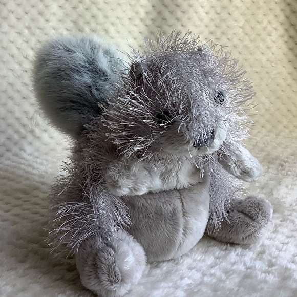 GANZ Webkinz HM203 Plush Grey Squirrel Stuffed Animal Toy No Code - Picture 3 of 16
